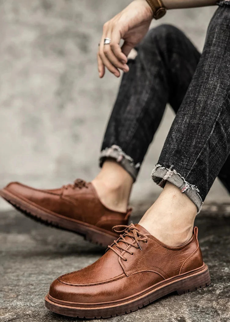 Caramel Stitch Oxford