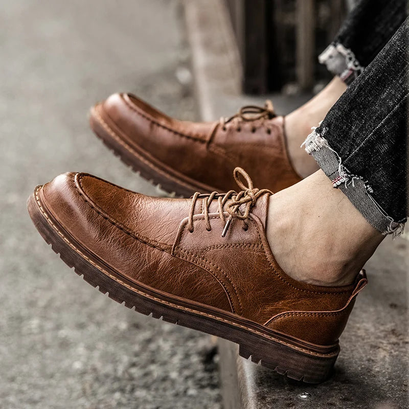 Caramel Stitch Oxford