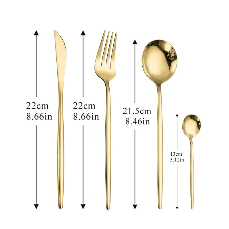 Onyx & Silver Cutlery Collection