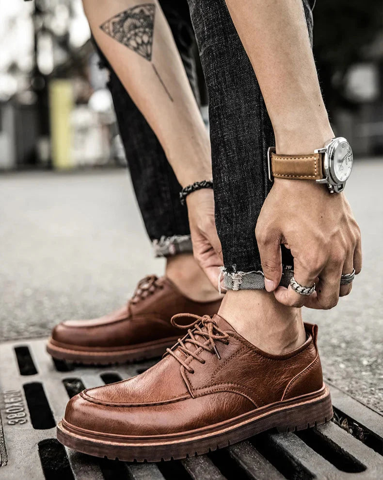 Caramel Stitch Oxford