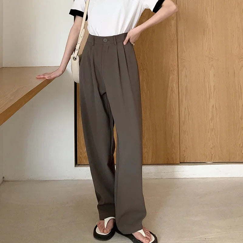 Iselle High-Waist Trousers