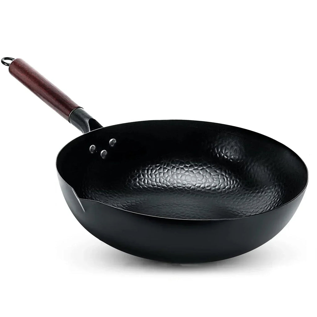 Artisan Hand Forged Wok Pan