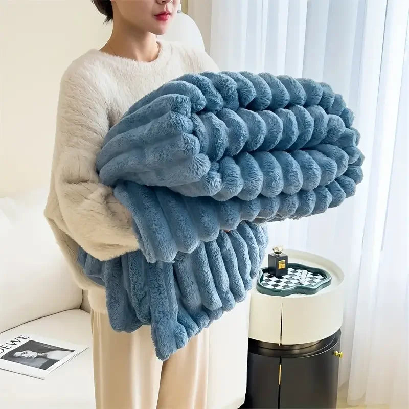 Haven Wide-Rib Throw Blanket