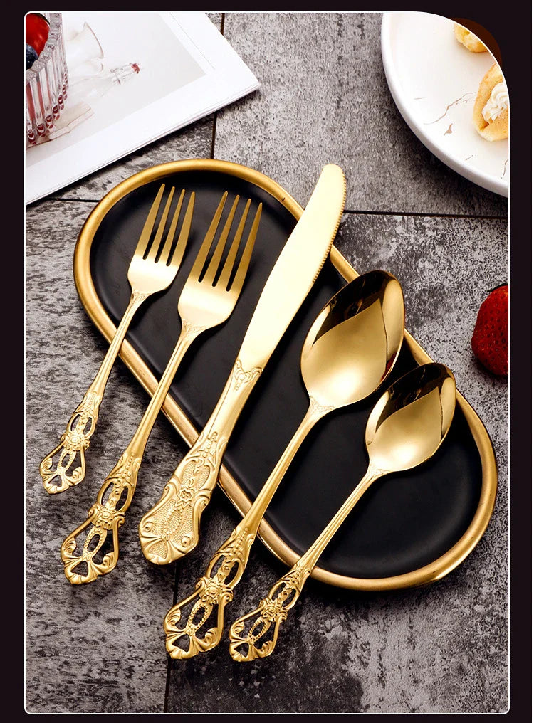 RegalGold Cutlery Set