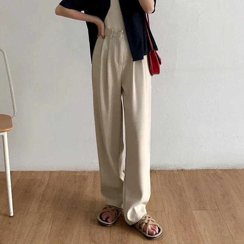 Iselle High-Waist Trousers