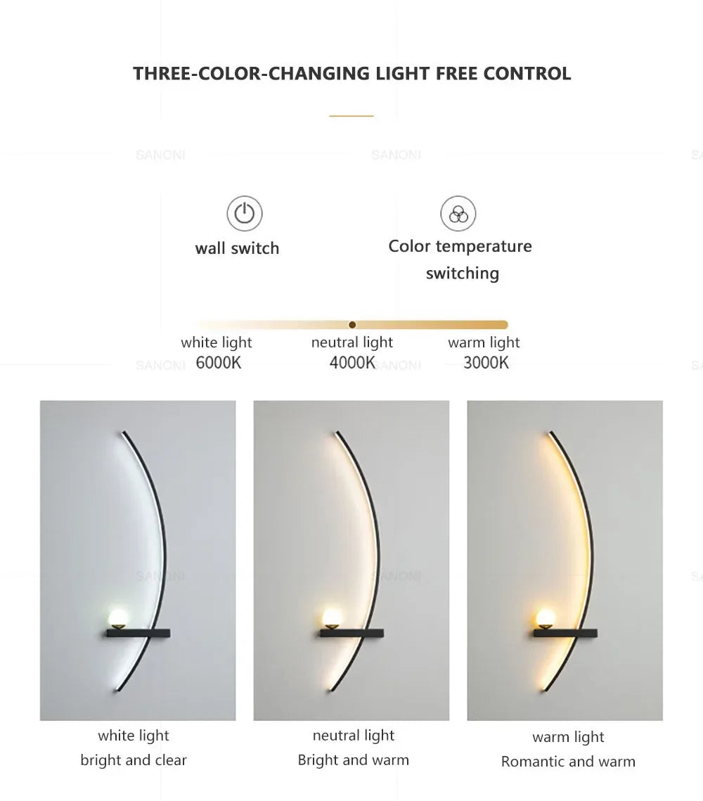 Aeris Modern Wall Light