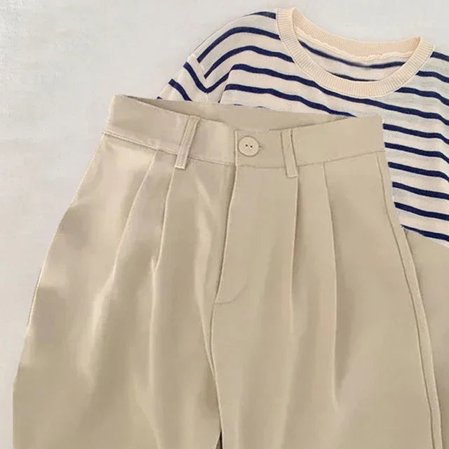 Iselle High-Waist Trousers