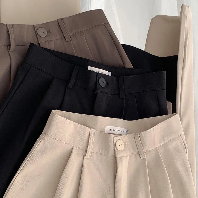 Iselle High-Waist Trousers