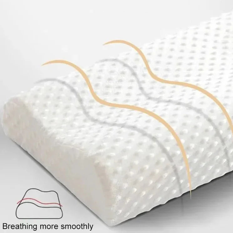 OpulNest Ergonomic Memory Foam Pillow