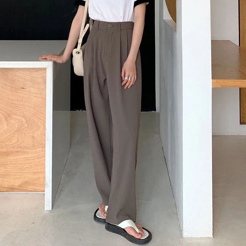 Iselle High-Waist Trousers