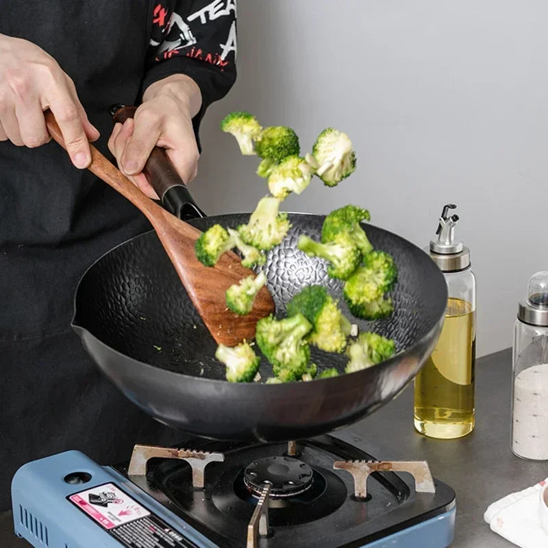 Artisan Hand Forged Wok Pan