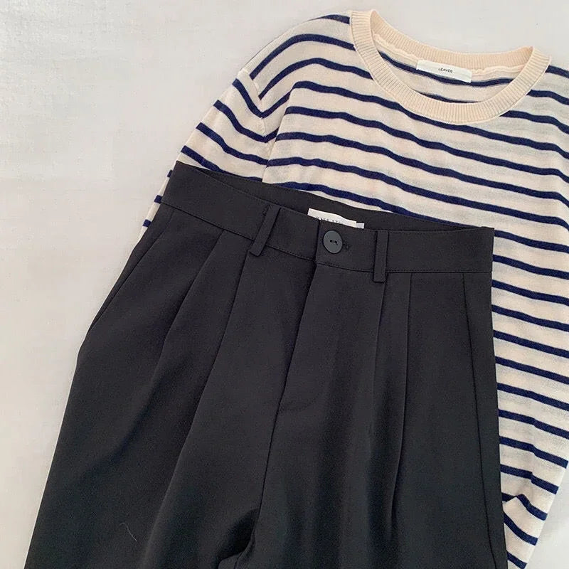 Iselle High-Waist Trousers