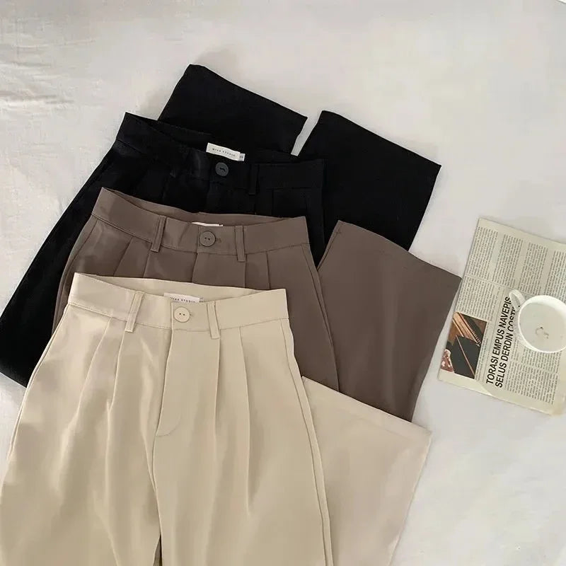 Iselle High-Waist Trousers