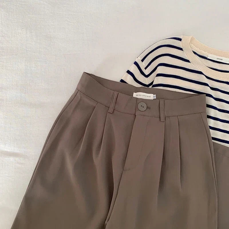 Iselle High-Waist Trousers