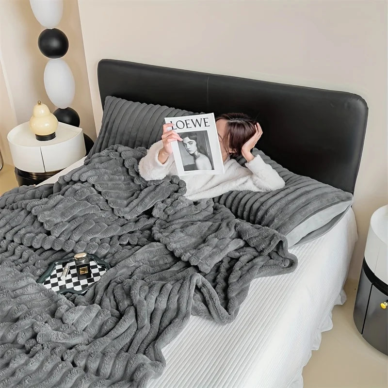 Haven Wide-Rib Throw Blanket