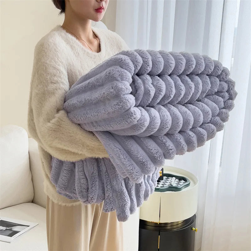 Haven Wide-Rib Throw Blanket
