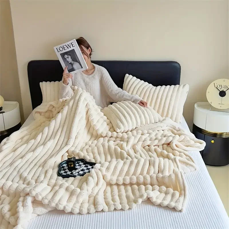 Haven Wide-Rib Throw Blanket