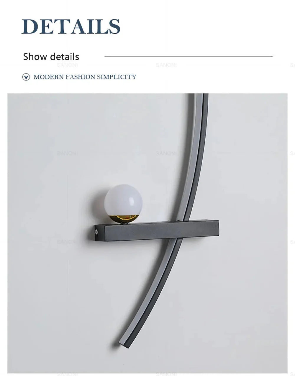 Aeris Modern Wall Light