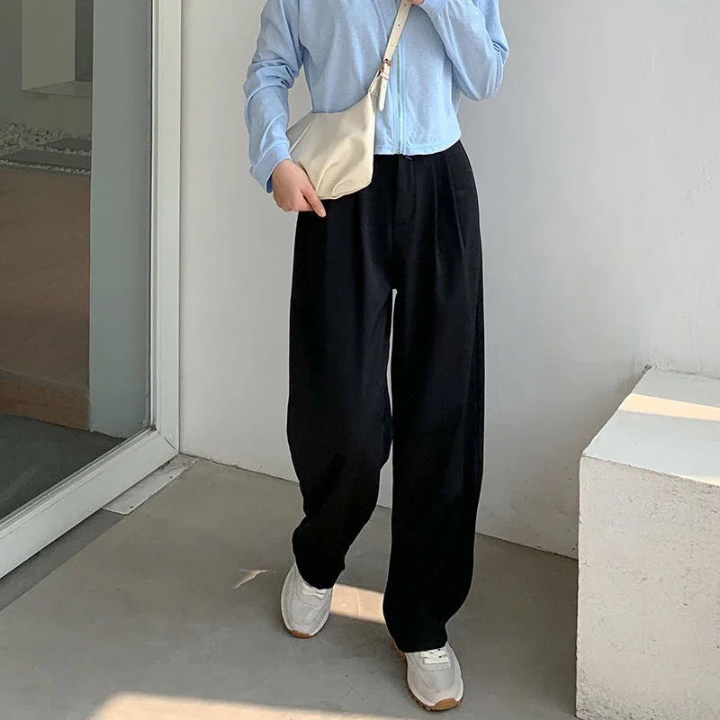 Iselle High-Waist Trousers