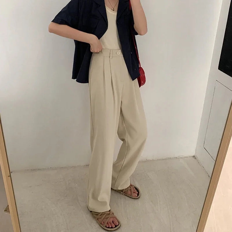 Iselle High-Waist Trousers