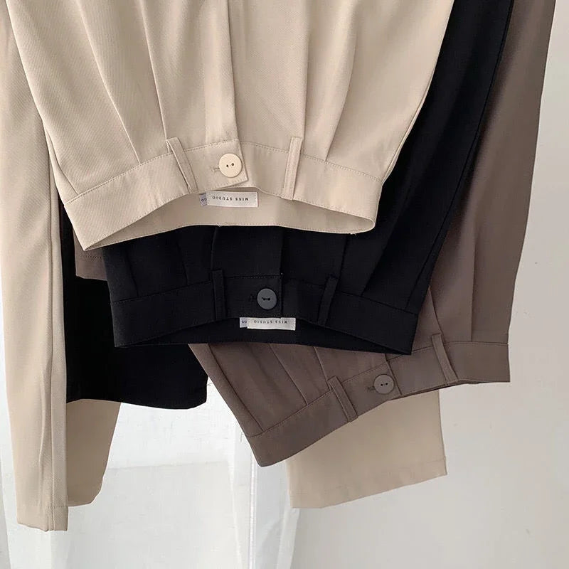 Iselle High-Waist Trousers