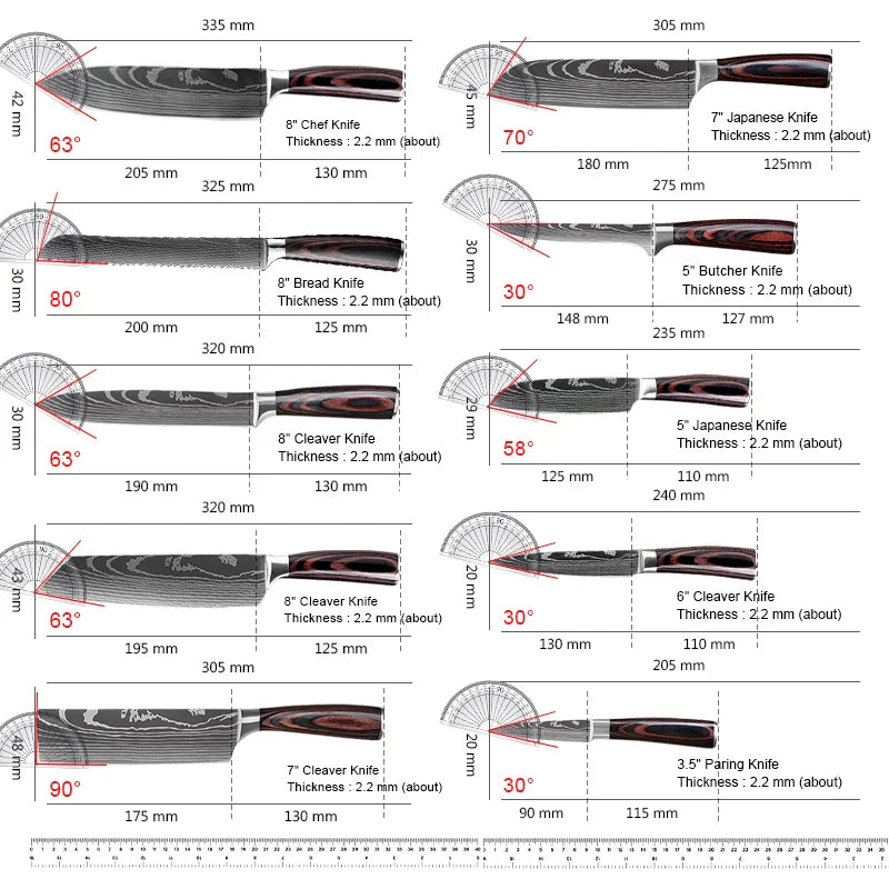 Kasari Forged Knife Collection