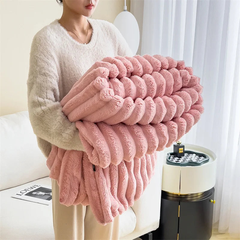 Haven Wide-Rib Throw Blanket