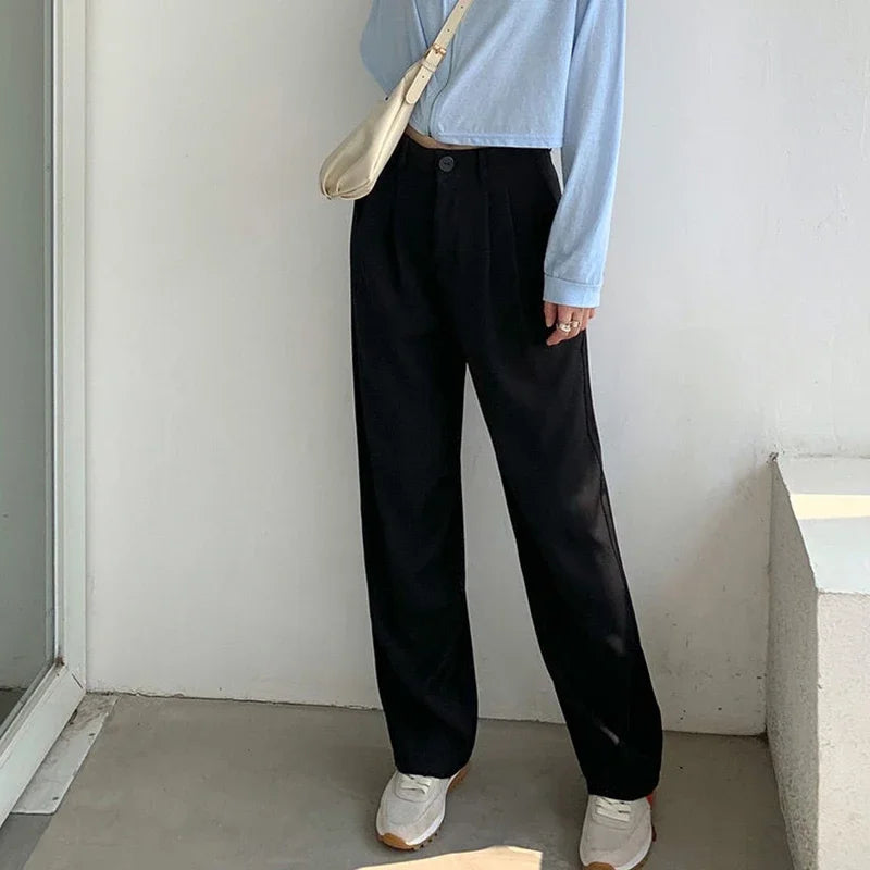 Iselle High-Waist Trousers